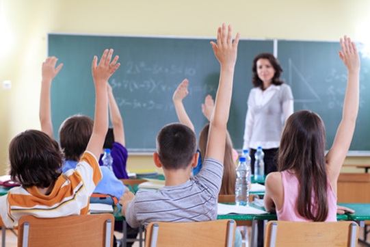 Picture of a class room